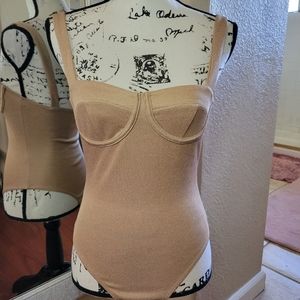 Forever 21 Gold Bodysuit. Size M.